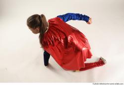 VIKY SUPERGIRL KNEELING POSE